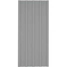 vidaXL Dachpaneel 12 Stk. 100 x 45 cm grau