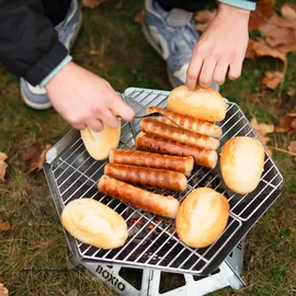boxio FIRE Bundle: Feuerschale mit Grill in Eurobox