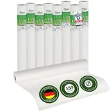 Veluxis Malervlies Veluxis® Premium Glatvlies, (8-St), überstreichbar, rissüberbrückend & formstabil weiß