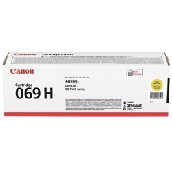 Canon Tonerpatrone 069H Y gelb