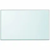 vidaXL Tischplatte aus gehärtetem Glas rechteckig 1000x620 mm