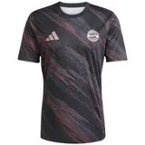 adidas FC Bayern München Pre-Match Shirt 2025/26 schwarz Kinder Gr. 128