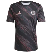 adidas FC Bayern München Pre-Match Shirt 2025/26 schwarz Kinder Gr. 128