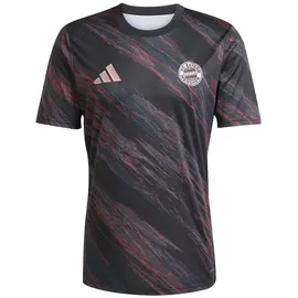 adidas FC Bayern München Pre-Match Shirt 2025/26 schwarz Kinder Gr. 128