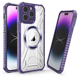 Hülle für Apple iPhone 15 Pro Handy Schutz Case Cover Magsafe Bumper Etui Schale