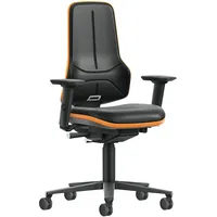 bimos Arbeitsstuhl XXL Kunstleder Orange