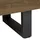 Beliani Schrank Timber Dunkelbraun