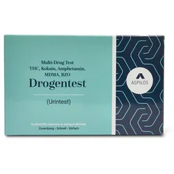 ASPILOS Drogentest AMPH KOK MDMA THC BZO Urin 1 St