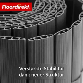 casa pura Sichtschutzelement 100 x 500 cm Grau PVC