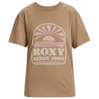 Roxy Hangloose Poster Kurzarm-t-shirt - Portabella - XL