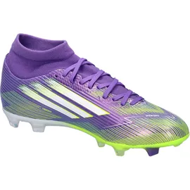 adidas F50 League Mid FG/MG Purple Rush / Cloud White / Lucid Lemon 48