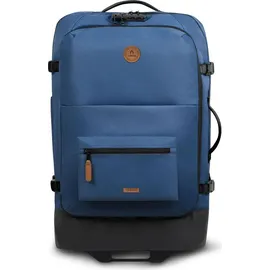 Cabaia Soft Suitcase Essentials Trolley M 2-Rollen 67 cm / 75 l blau