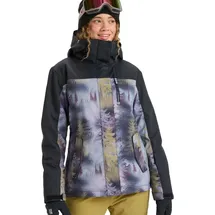 Roxy Jetty Block Jacke Snowboardjacke Frost Gray Pinetrees S
