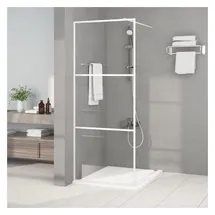 vidaXL Duschwand für begehbare Dusche 80 x 195 cm ESG-Klarglas
