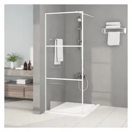 vidaXL Duschwand für begehbare Dusche 80 x 195 cm ESG-Klarglas