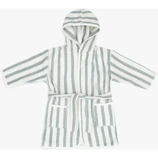 jollein Bademantel 1-2 Jahre Stripe Sea Green
