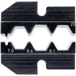 Crimpeinsatz für Crimpzange 97 49 20 Nester: 3 Hexagonal-Crimp 7,7-9,5mm