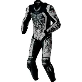 RST Pro Series D3O Airbag Lederkombi - Silver - 2XL