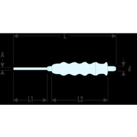 FACOM Körner mit Handgriff Spitze 4 mm