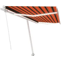 VidaXL Markise 450 x 300 cm orange braun