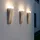 ETC Shop Wandleuchte 6er Set 30,5x7,5x8,5cm Silber