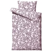 Södahl Blossom Satin Lila 135 x 200 cm + 80 x 80 cm
