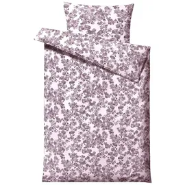 Södahl Blossom Satin Lila 135 x 200 cm + 80 x 80 cm