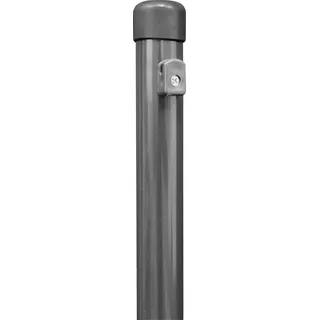GAH Alberts Zaunpfosten für Maschendrahtzäune Ø 34 mm 200 cm anthrazit