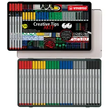 Stabilo ARTY CLASSIC Filzstifte farbsortiert, 30 St.