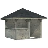 Palmako Bianca 8,3 m2 Set 3 Grau tauchimprägniert