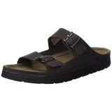 Berkemann Herren Adam Hausschuh, Dunkelbraun/schwarz, 40 EU