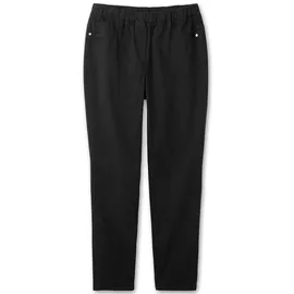 sheego Schlupfhose klassisch Schwarz 50