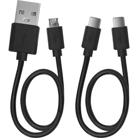 EMOS Powerbank BetaQ 20000mAh, 22,5 W Quick-Charge externer Akku/Ladegerät mit Passthrough und Display, 3X Output + 2X Input, inkl. Datenkabel USB/USB-C, Auto ON/Off, schwarz