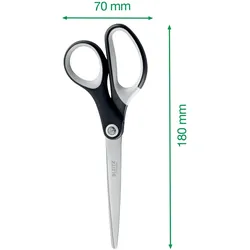 Esselte Leitz Titanium Quality - Schere - Papier, Gewebe