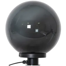 Star Trading ,Orby' mit Erdspieß, E27, rauchgrau, Ø 30cm