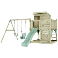 polar play Spielturm Björn Holz Grün