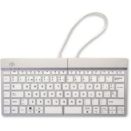 R-Go Tools Rgosbeswlwh Kabellose Tastatur Und Maus Spanisch - White