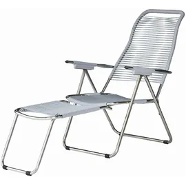 Fiam Spaghetti Gartensessel 59 x 59 x 108 cm grau