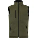 Clique Padded Softshellweste Grün XL
