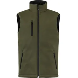 Clique Padded Softshellweste Grün XL