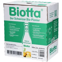 Biotta Bio Kartoffelsaft aus direkt gepressten Kartoffeln