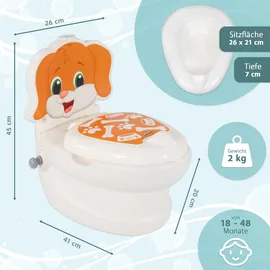 pilsan Töpfchen mit Spülgeräusch Hund, Kindertoilette