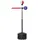 sportnow Boxständer Höhenverstellbar mit Befüllbarer Standfuß 80,5x48x205 cm