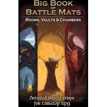Loke Battlemats Loke Battle Mats Big Book of Battle Mats Rooms, Vaults, Chambers