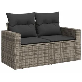 vidaXL Sofa Set 7-tlg. grau/dunkelgrau