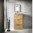 HBZ SAM 59 x 103 x 17 cm braun / Eiche Artisan