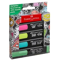 FABER-CASTELL Graffiti Textmarker farbsortiert, 4 St.