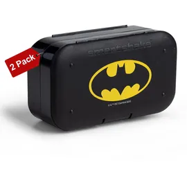 SmartShake Smart Shake DC Superman Pill Box Organizer - Portable Size, BPA Free & Phthalate Free - (13x8 cm/5.1x3.14 inches)