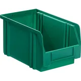 La-Ka-Pe Sichtlagerkasten Polystyrol 230/200x140x130 mm grün