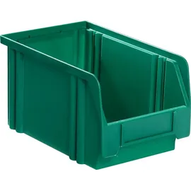 La-Ka-Pe Sichtlagerkasten Polystyrol 230/200x140x130 mm grün